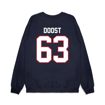 Arizona - NCAA Football : Alexander Doost - Vintage Helmet Premium Crewneck Sweatshirt-1