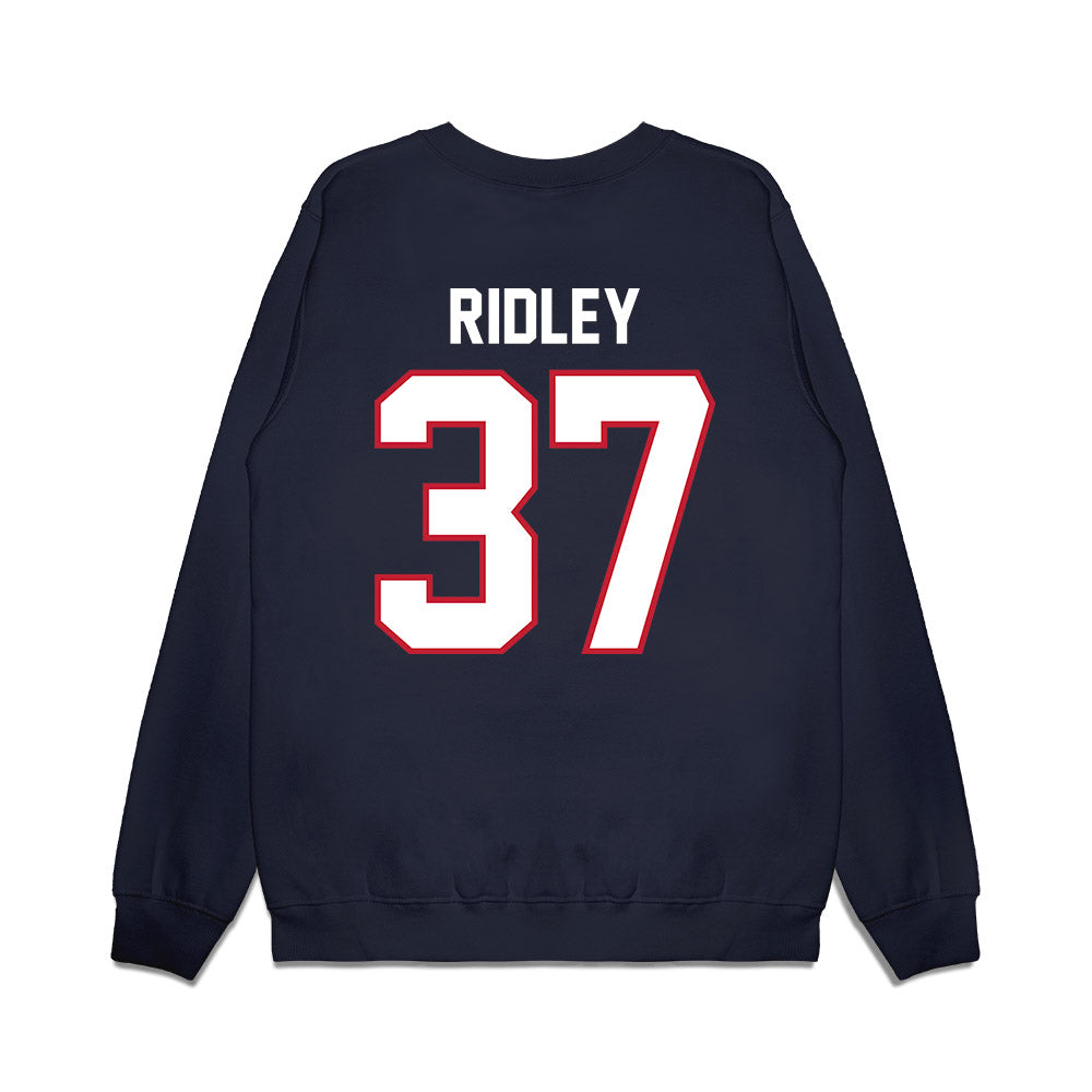 Arizona - NCAA Football : Chase Ridley - Vintage Helmet Premium Crewneck Sweatshirt-1