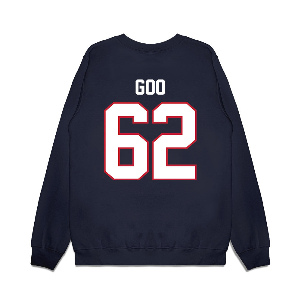 Arizona - NCAA Football : Javian Goo - Vintage Helmet Premium Crewneck Sweatshirt-1