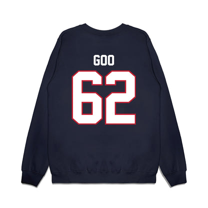Arizona - NCAA Football : Javian Goo - Vintage Helmet Premium Crewneck Sweatshirt-1