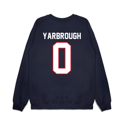 Arizona - NCAA Football : Wesley Yarbrough - Vintage Helmet Premium Crewneck Sweatshirt-1
