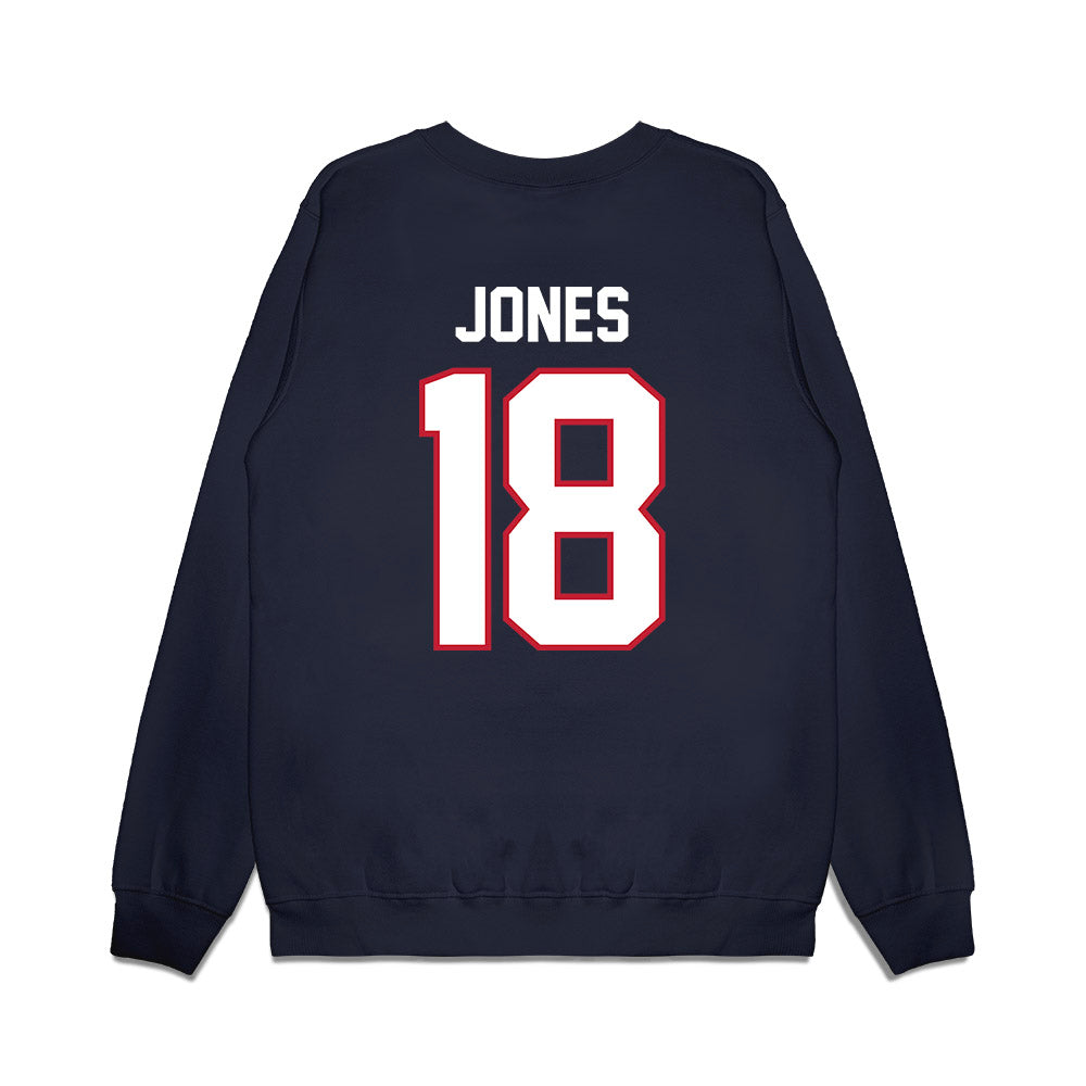 Arizona - NCAA Football : Carter Jones - Vintage Helmet Premium Crewneck Sweatshirt-1
