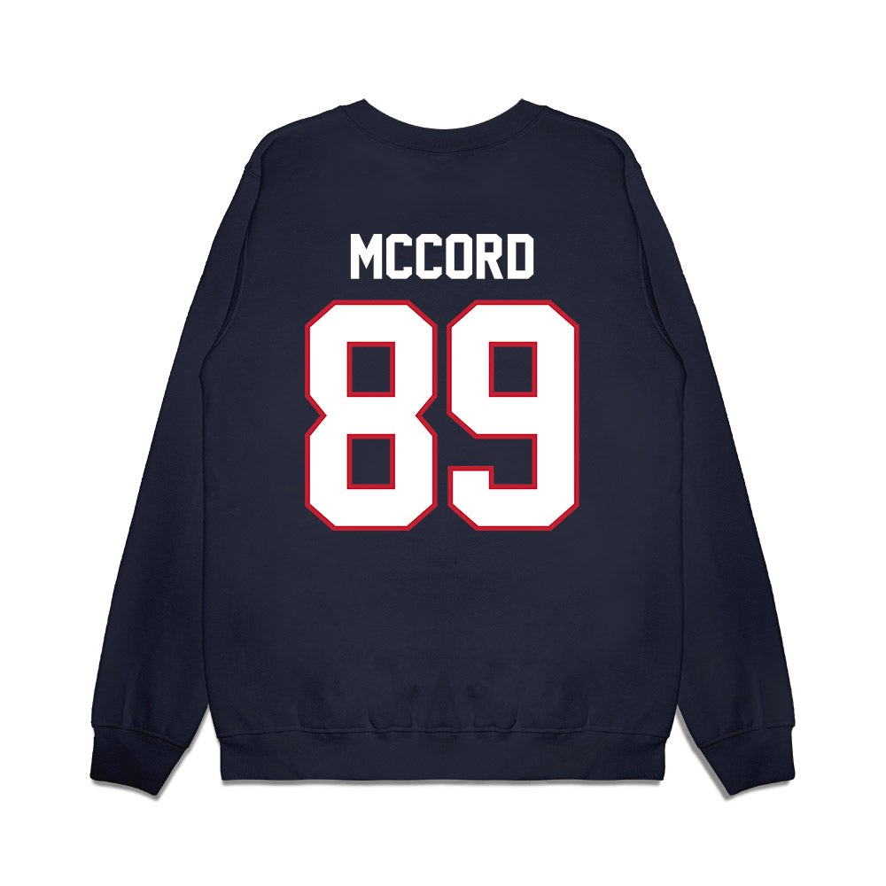 Arizona - NCAA Football : Jordan McCord - Vintage Helmet Premium Crewneck Sweatshirt-1