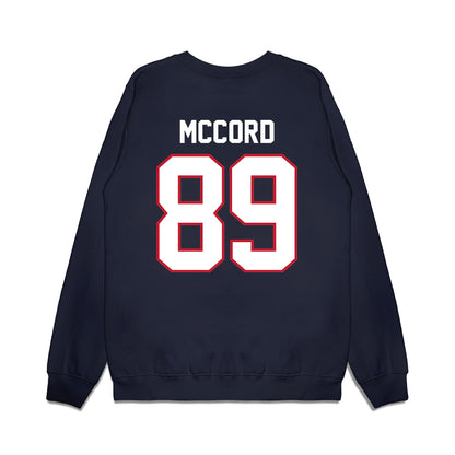 Arizona - NCAA Football : Jordan McCord - Vintage Helmet Premium Crewneck Sweatshirt-1