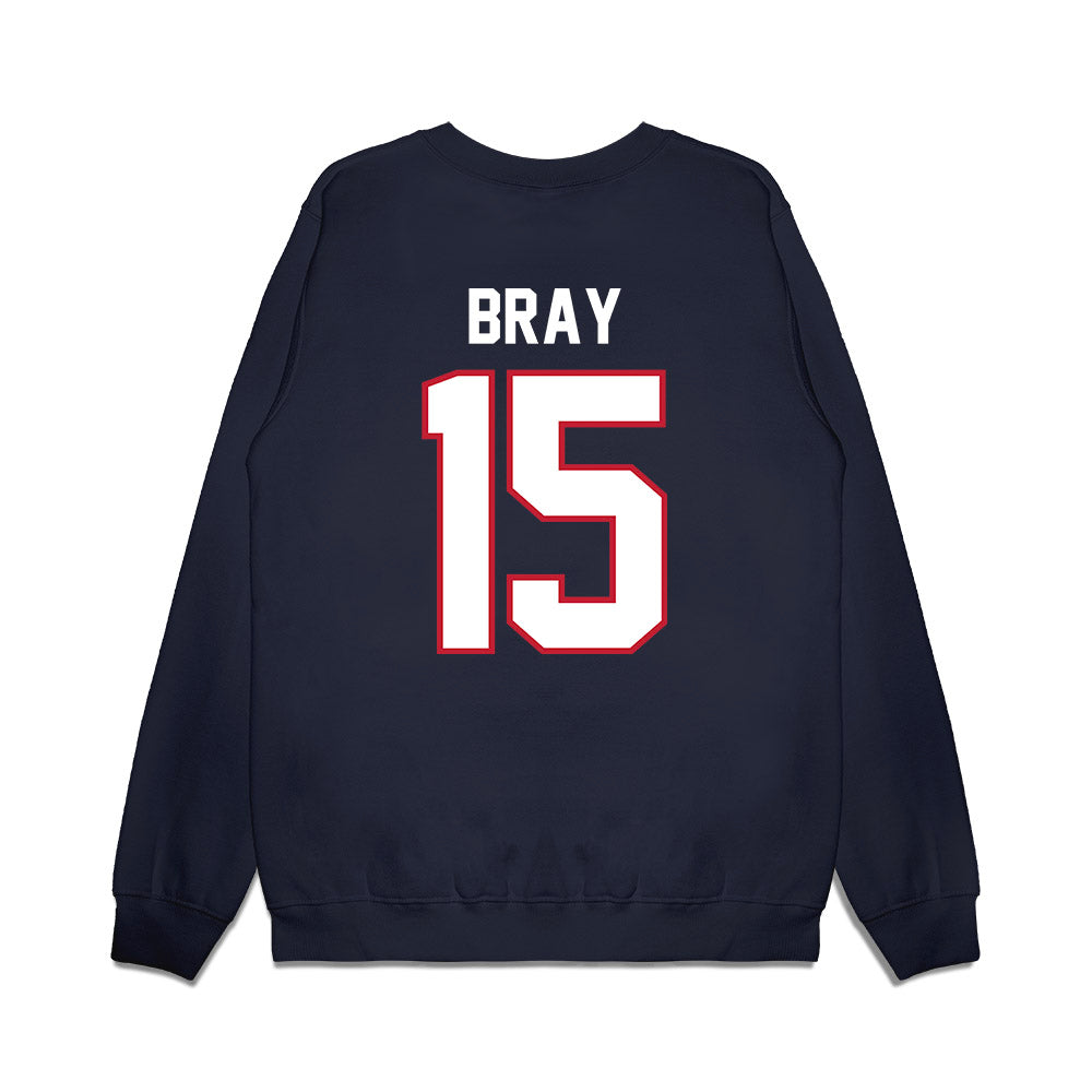 Arizona - NCAA Football : Mason Bray - Vintage Helmet Premium Crewneck Sweatshirt-1