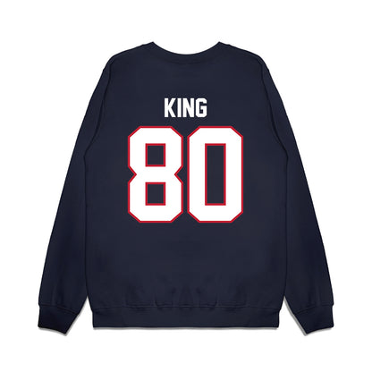 Arizona - NCAA Football : Shane King - Vintage Helmet Premium Crewneck Sweatshirt-1