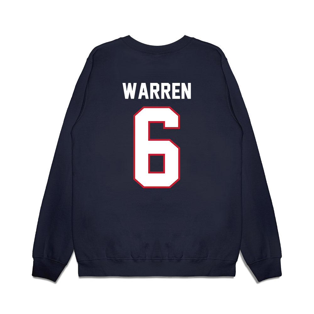Arizona - NCAA Football : Cornelius Warren - Vintage Helmet Premium Crewneck Sweatshirt-1