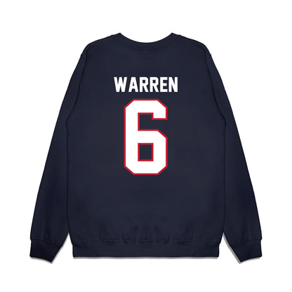 Arizona - NCAA Football : Cornelius Warren - Vintage Helmet Premium Crewneck Sweatshirt-1