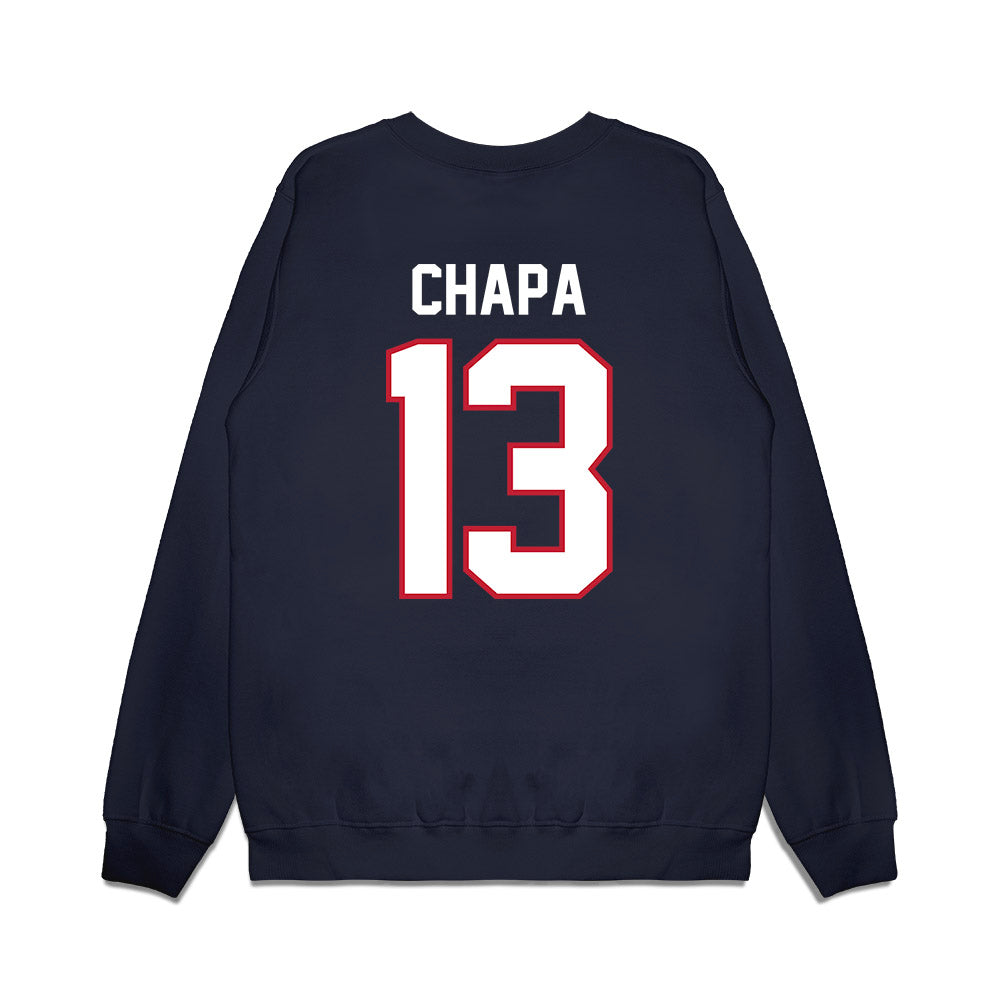 Arizona - NCAA Football : Cam Chapa - Vintage Helmet Premium Crewneck Sweatshirt-1