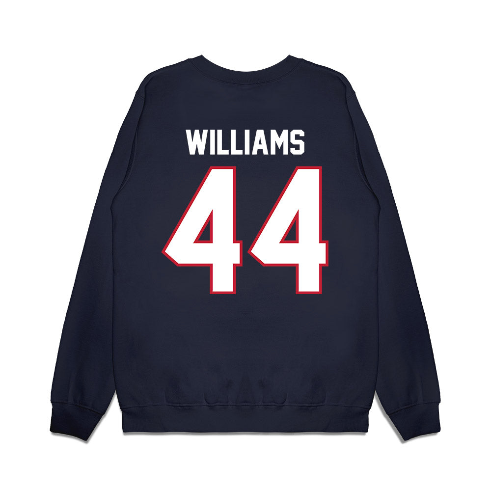Arizona - NCAA Football : Prince Williams - Vintage Helmet Premium Crewneck Sweatshirt-1