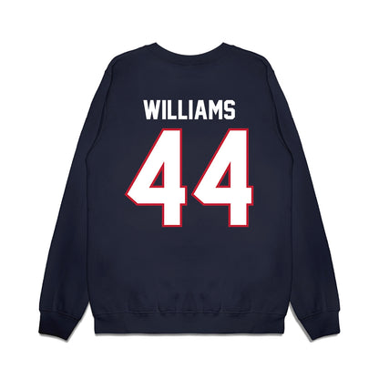 Arizona - NCAA Football : Prince Williams - Vintage Helmet Premium Crewneck Sweatshirt-1