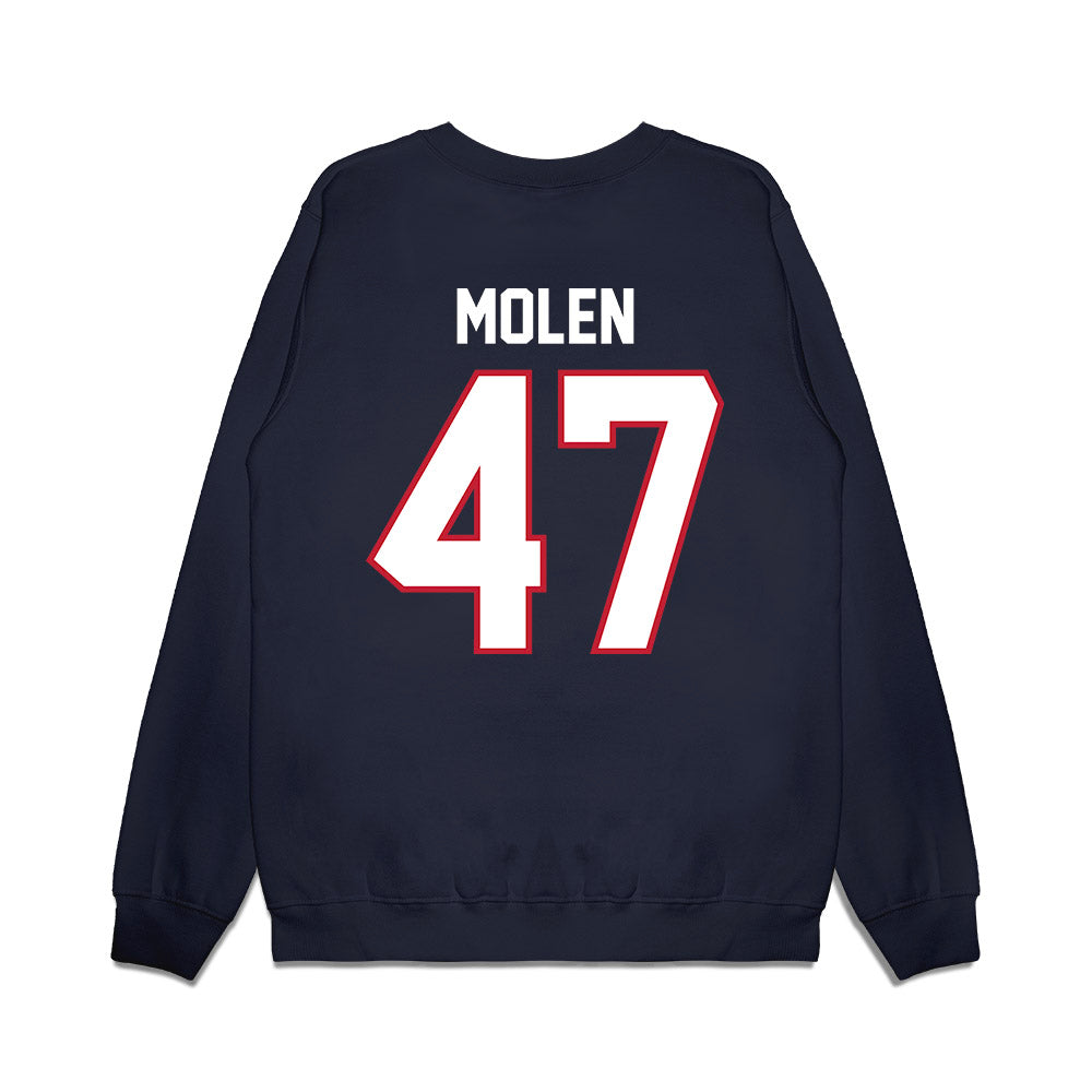 Arizona - NCAA Football : Broden Molen - Vintage Helmet Premium Crewneck Sweatshirt-1