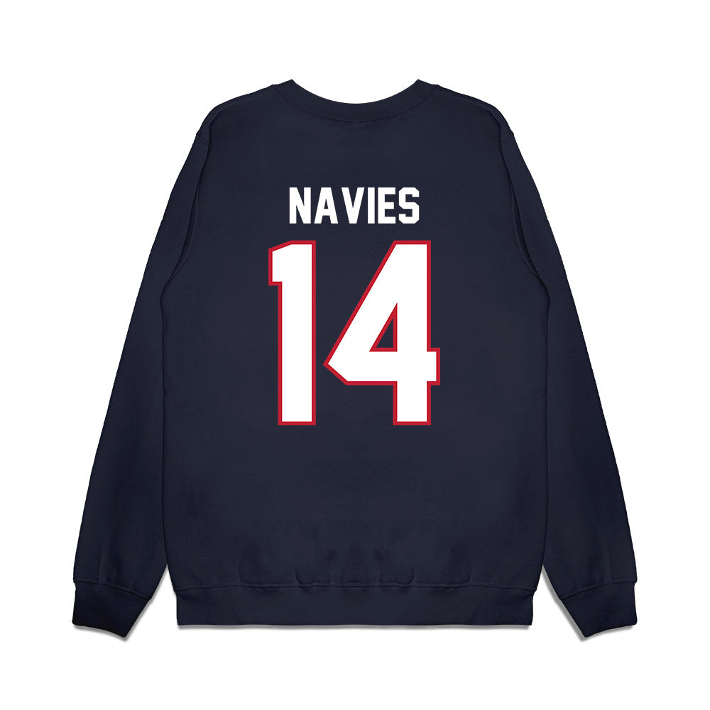 Arizona - NCAA Football : Hannibal Navies - Vintage Helmet Premium Crewneck Sweatshirt-1