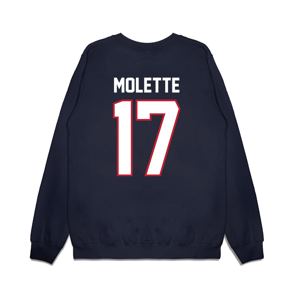 Arizona - NCAA Football : Lee Molette - Vintage Helmet Premium Crewneck Sweatshirt-1