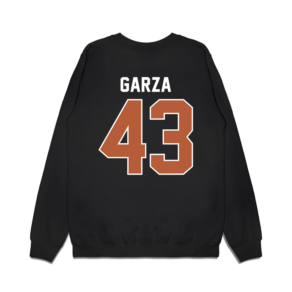 Texas - NCAA Football : Eric Garza - Vintage Helmet Premium Crewneck Sweatshirt-1