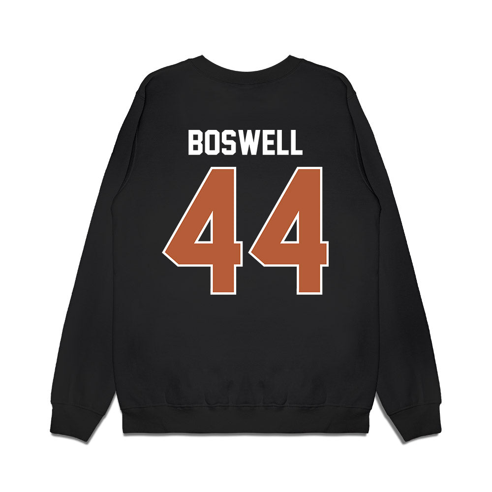 Texas - NCAA Football : Markus Boswell - Vintage Helmet Premium Crewneck Sweatshirt-1