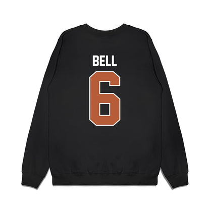 Texas - NCAA Football : Dia Bell - Vintage Helmet Premium Crewneck Sweatshirt-1