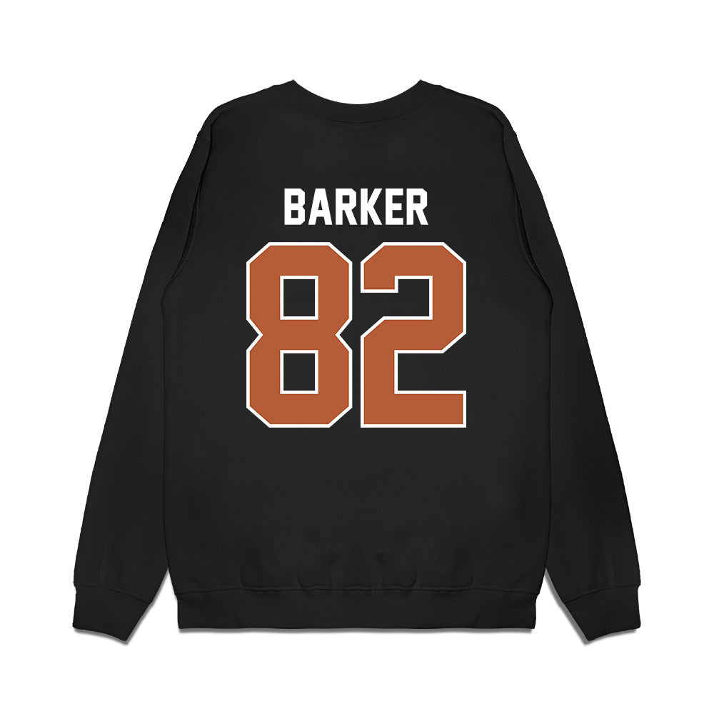Texas - NCAA Football : Ridge Barker - Vintage Helmet Premium Crewneck Sweatshirt-1