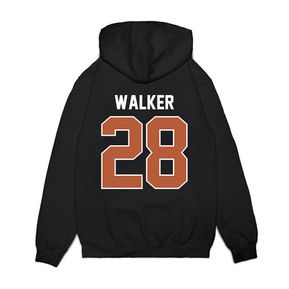 Texas - NCAA Football : Jett Walker - Vintage Helmet Premium Hooded Sweatshirt-1