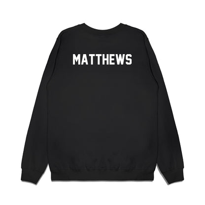 Texas - NCAA Football : Samari Matthews - Vintage Helmet Premium Crewneck Sweatshirt-1