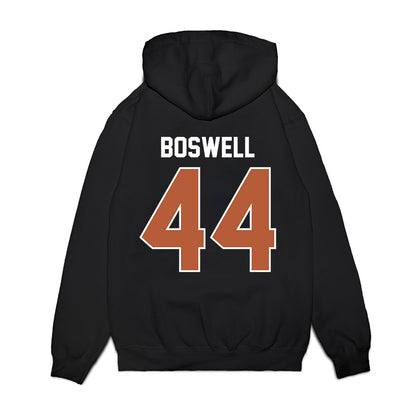 Texas - NCAA Football : Markus Boswell - Vintage Helmet Premium Hooded Sweatshirt-1