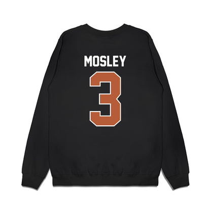 Texas - NCAA Football : Emmett Mosley - Vintage Helmet Premium Crewneck Sweatshirt-1