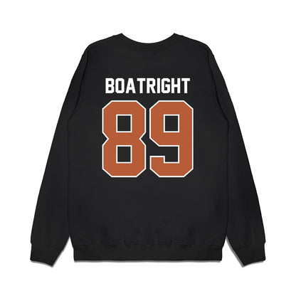 Texas - NCAA Football : Ty Boatright - Vintage Helmet Premium Crewneck Sweatshirt-1