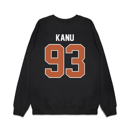 Texas - NCAA Football : Hero Kanu - Vintage Helmet Premium Crewneck Sweatshirt-1
