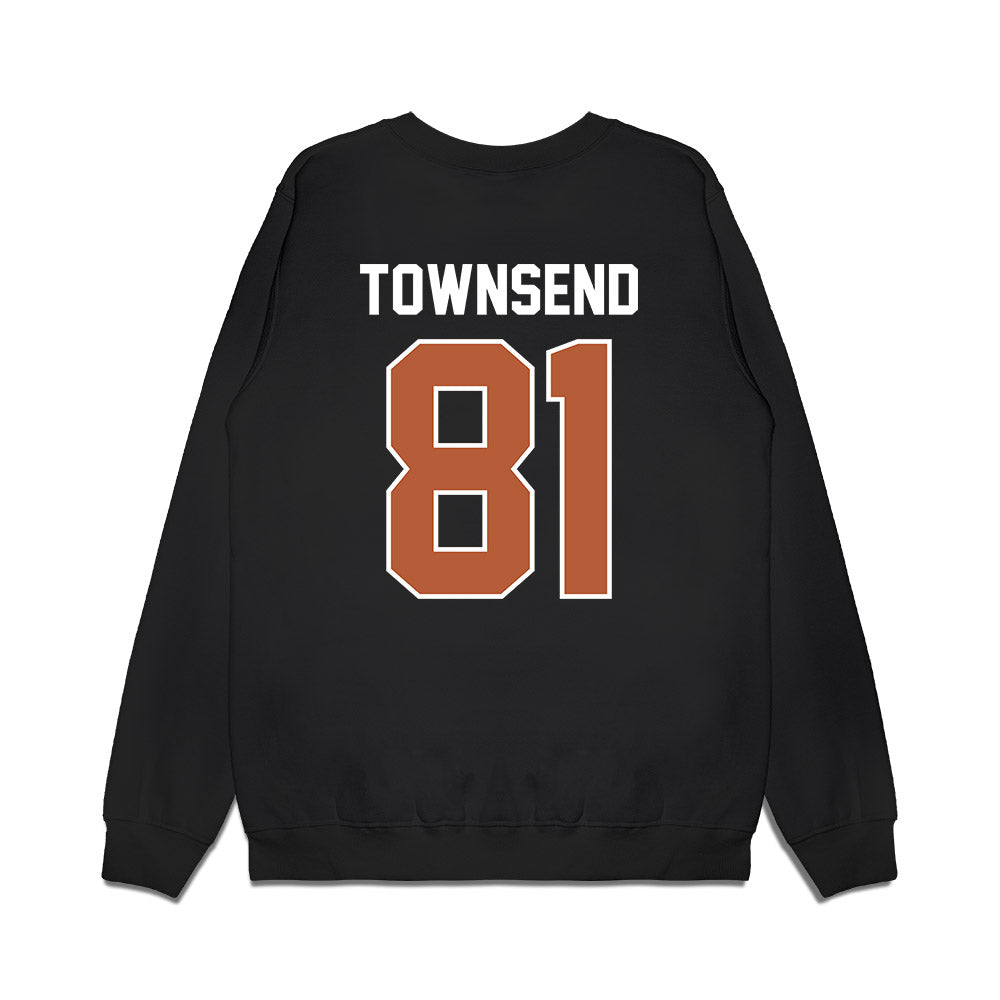 Texas - NCAA Football : Nick Townsend - Vintage Helmet Premium Crewneck Sweatshirt-1