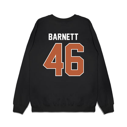 Texas - NCAA Football : Spencer Barnett - Vintage Helmet Premium Crewneck Sweatshirt-1