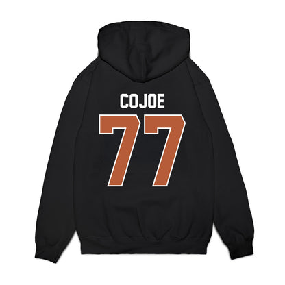 Texas - NCAA Football : Andre Cojoe - Vintage Helmet Premium Hooded Sweatshirt-1