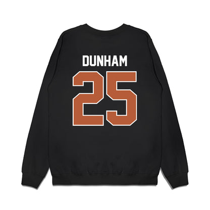 Texas - NCAA Football : Luke Dunham - Vintage Helmet Premium Crewneck Sweatshirt-1