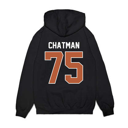 Texas - NCAA Football : Jaydon Chatman - Vintage Helmet Premium Hooded Sweatshirt-1