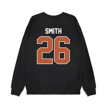 Texas - NCAA Football : TyAnthony Smith - Vintage Helmet Premium Crewneck Sweatshirt-1