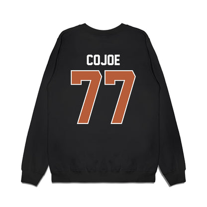 Texas - NCAA Football : Andre Cojoe - Vintage Helmet Premium Crewneck Sweatshirt-1