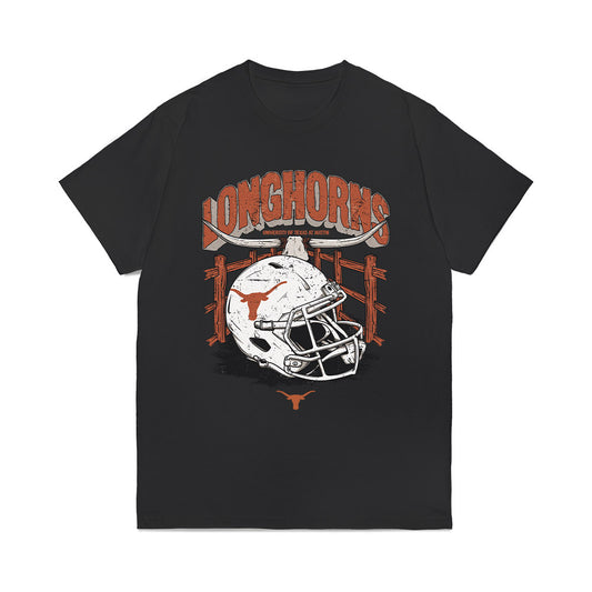 Texas - NCAA Football : Bo Mascoe - Vintage Helmet Comfort Colors T-Shirt-0