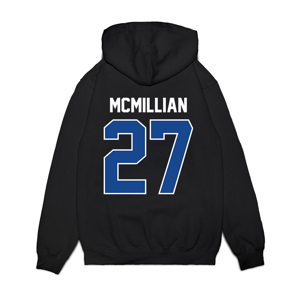 Kentucky - NCAA Football : Isaiah McMillian - Vintage Helmet Premium Hooded Sweatshirt-1