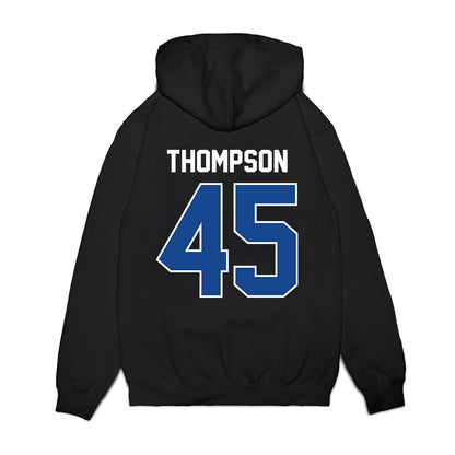 Kentucky - NCAA Football : Kris Thompson - Vintage Helmet Premium Hooded Sweatshirt-1