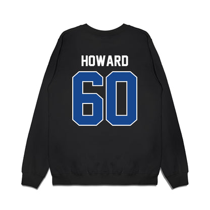 Kentucky - NCAA Football : Mason Howard - Vintage Helmet Premium Crewneck Sweatshirt-1