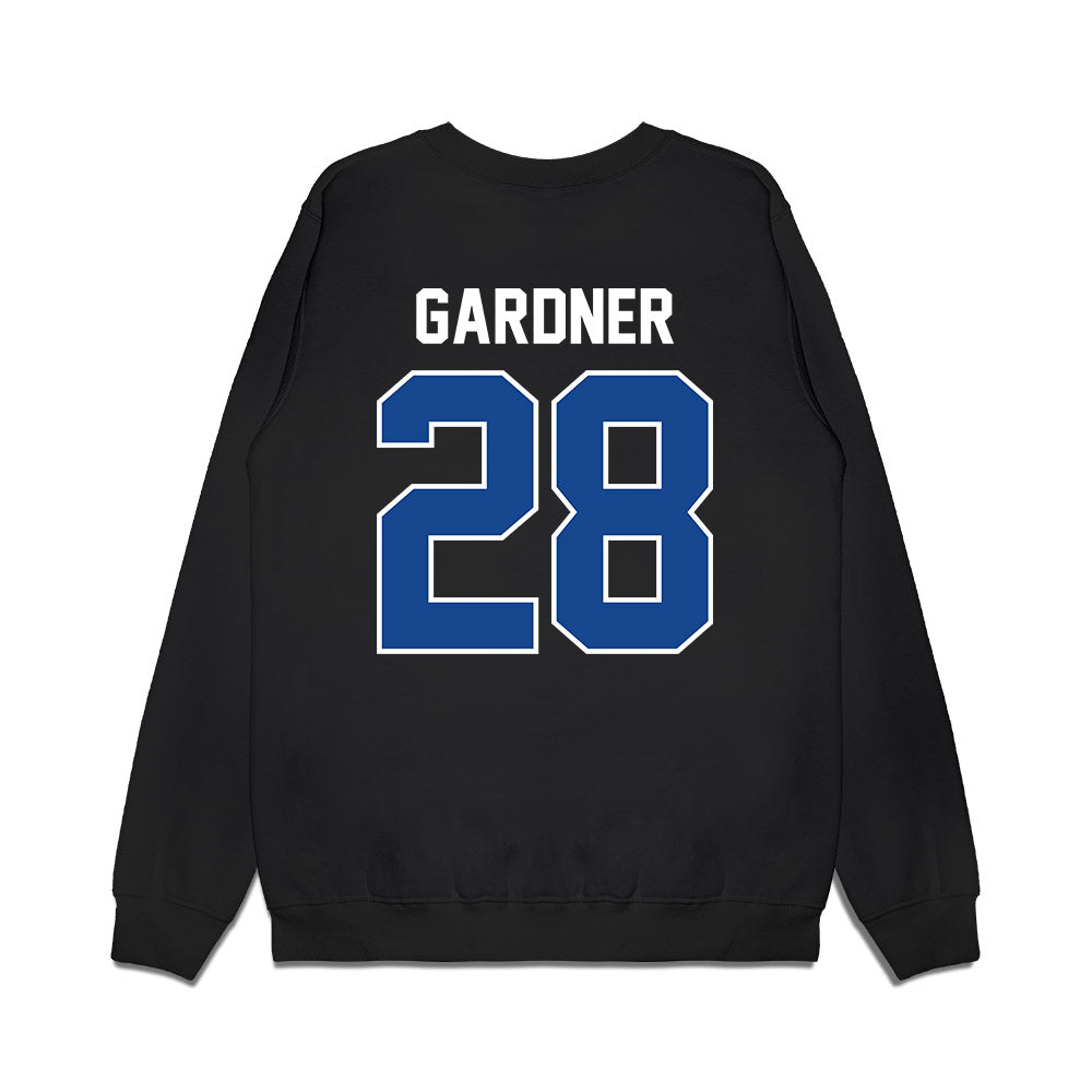 Kentucky - NCAA Football : Demarcus Gardner - Vintage Helmet Premium Crewneck Sweatshirt-1