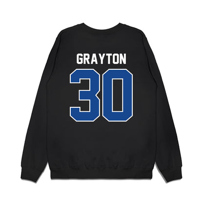 Kentucky - NCAA Football : Grant Grayton - Vintage Helmet Premium Crewneck Sweatshirt-1