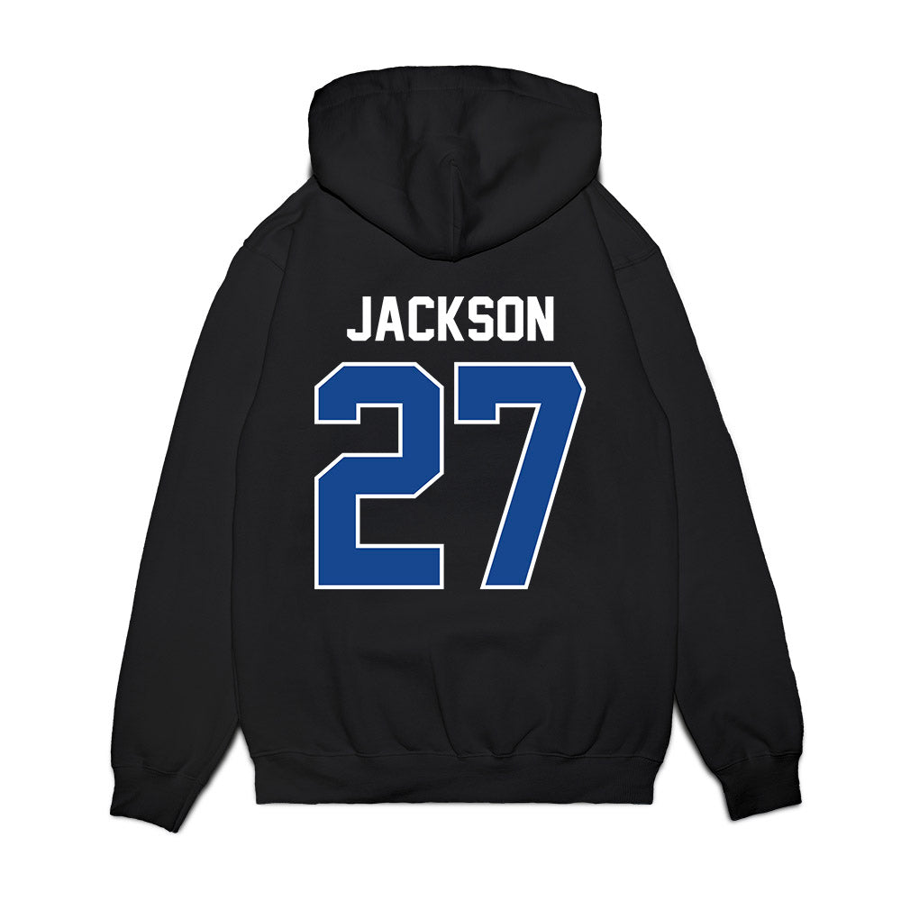 Kentucky - NCAA Football : Isaiah Jackson - Vintage Helmet Premium Hooded Sweatshirt-1
