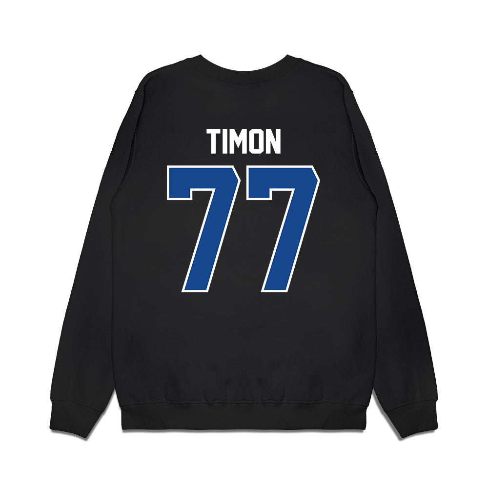Kentucky - NCAA Football : Henry Timon - Vintage Helmet Premium Crewneck Sweatshirt-1