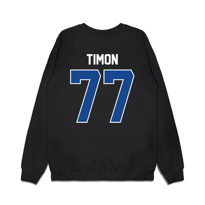 Kentucky - NCAA Football : Henry Timon - Vintage Helmet Premium Crewneck Sweatshirt-1