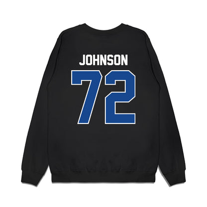 Kentucky - NCAA Football : Hayes Johnson - Vintage Helmet Premium Crewneck Sweatshirt-1
