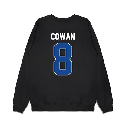 Kentucky - NCAA Football : Lorenzo Cowan - Vintage Helmet Premium Crewneck Sweatshirt-1