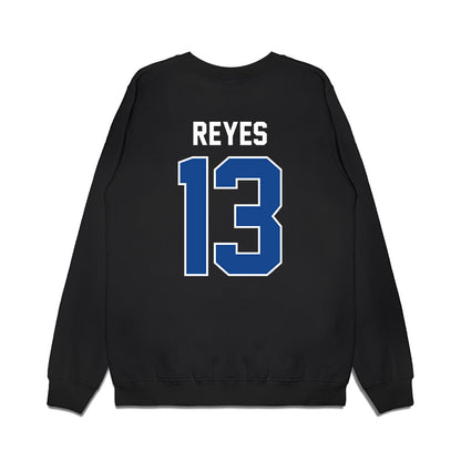 Kentucky - NCAA Football : Cyrus Reyes - Vintage Helmet Premium Crewneck Sweatshirt-1