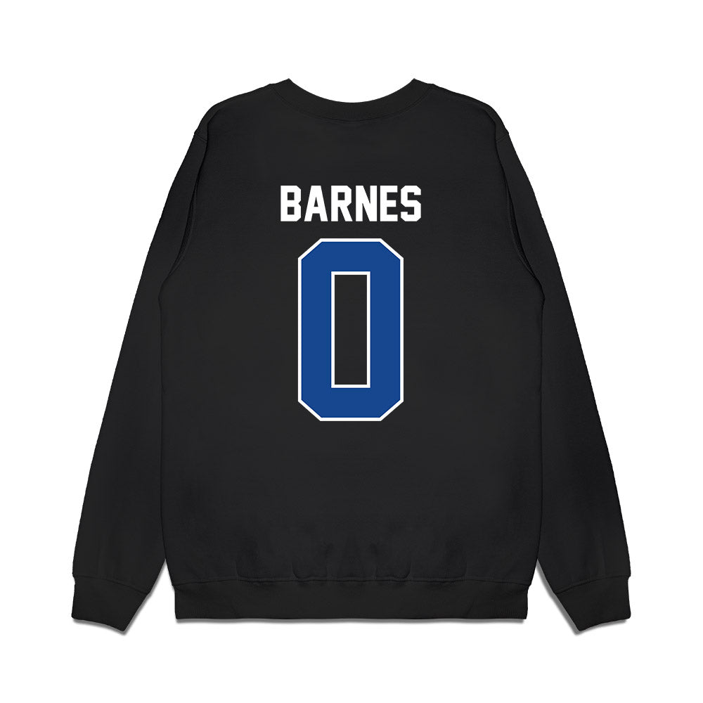 Kentucky - NCAA Football : Elijah Barnes - Vintage Helmet Premium Crewneck Sweatshirt-1