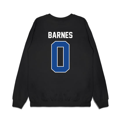 Kentucky - NCAA Football : Elijah Barnes - Vintage Helmet Premium Crewneck Sweatshirt-1