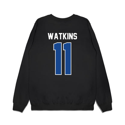 Kentucky - NCAA Football : Lincoln Watkins - Vintage Helmet Premium Crewneck Sweatshirt-1